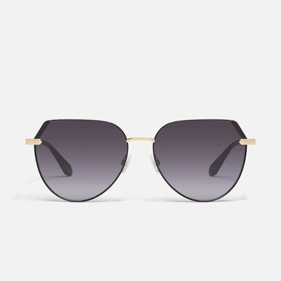 Quay Main Character Black Gold Frame/Smoke Lens Unisex Sunglasses-Good Condition main image 11